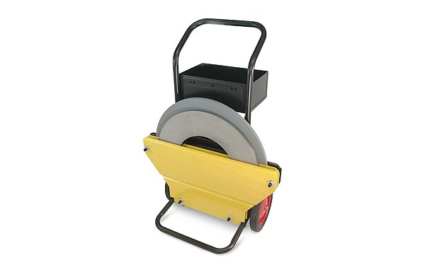 Abrollwagen für Stahlband